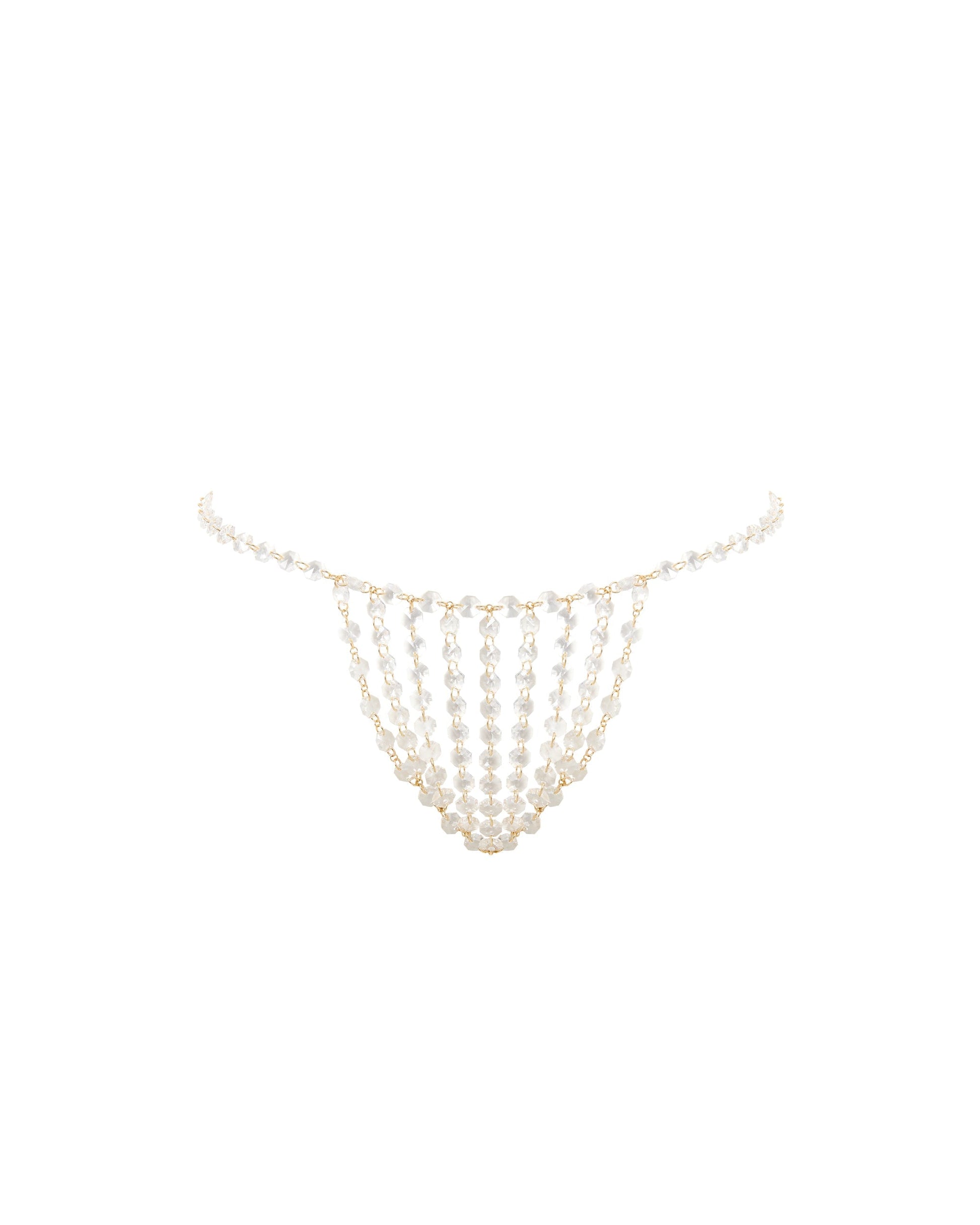  Crystal Thong Clear