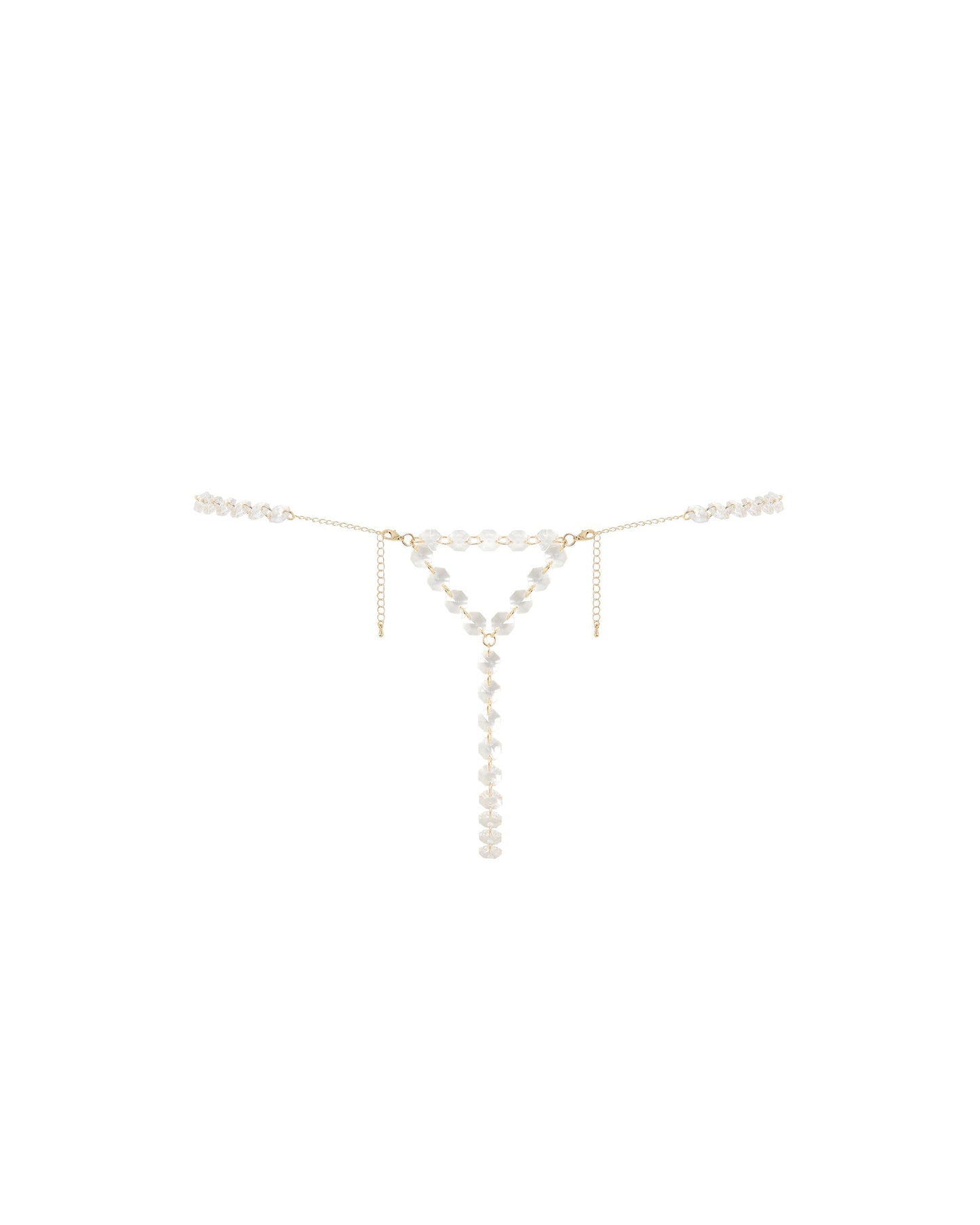 Crystal Thong Clear