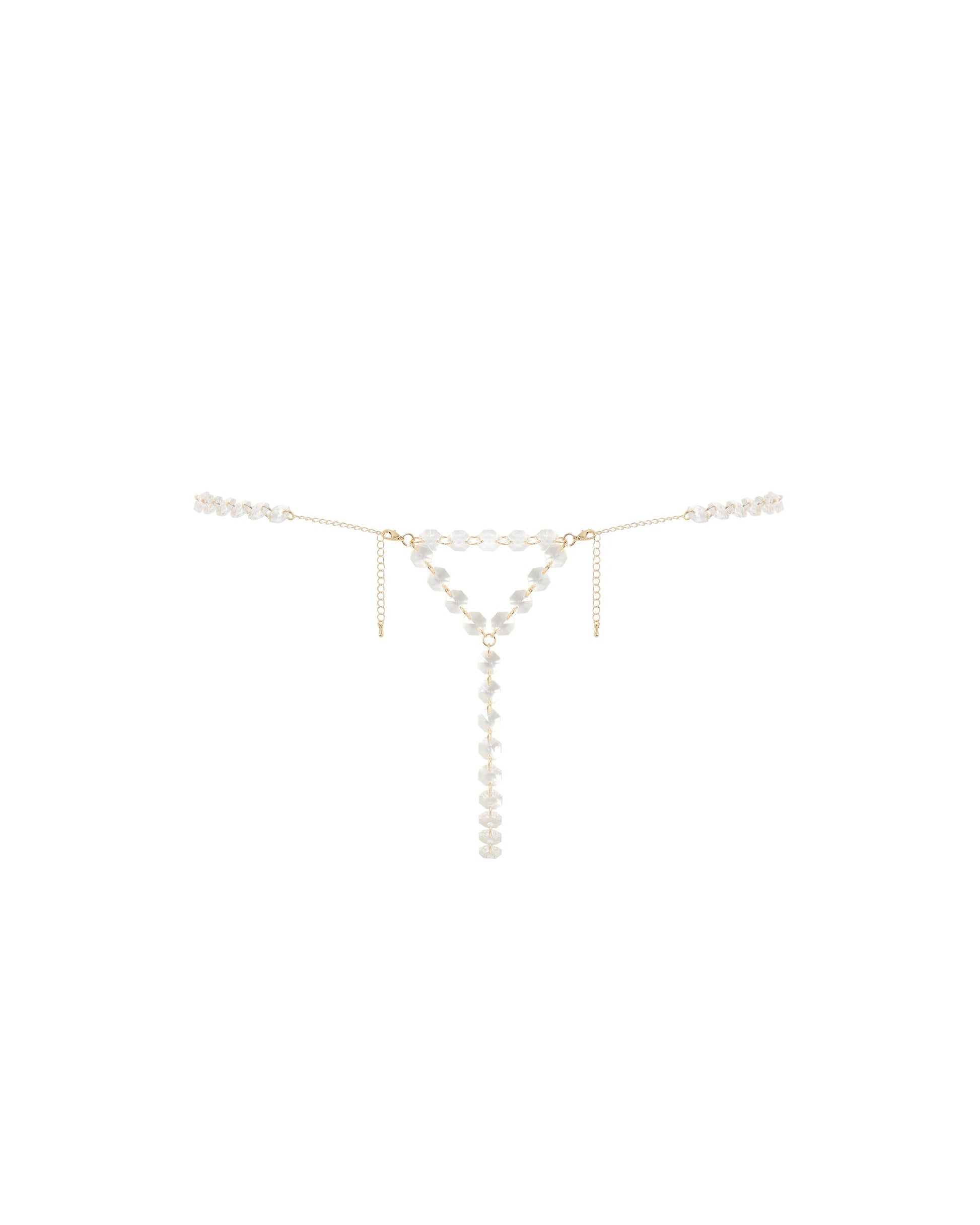  Crystal Thong Clear