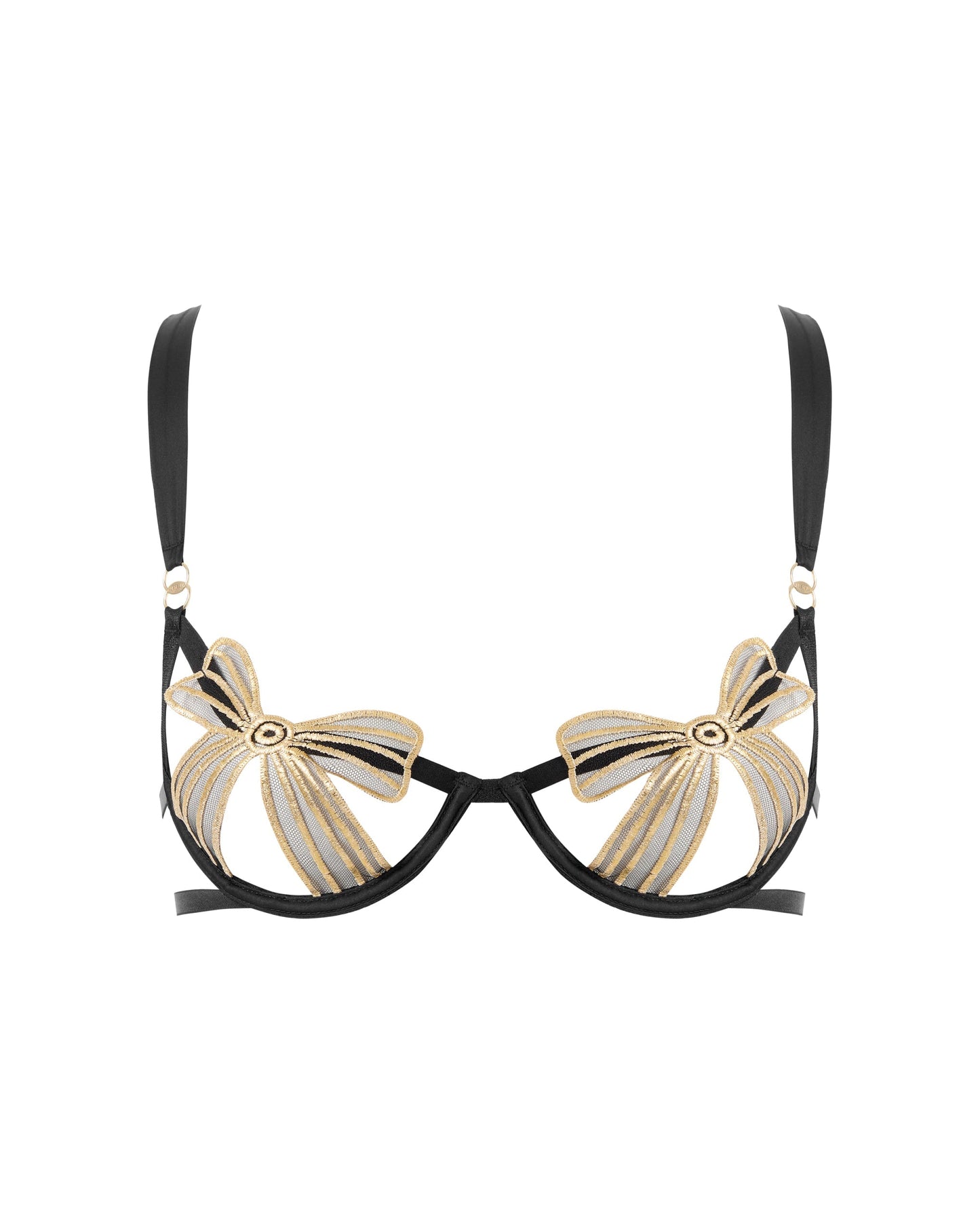  Annabel Wired Bra Black/Gold