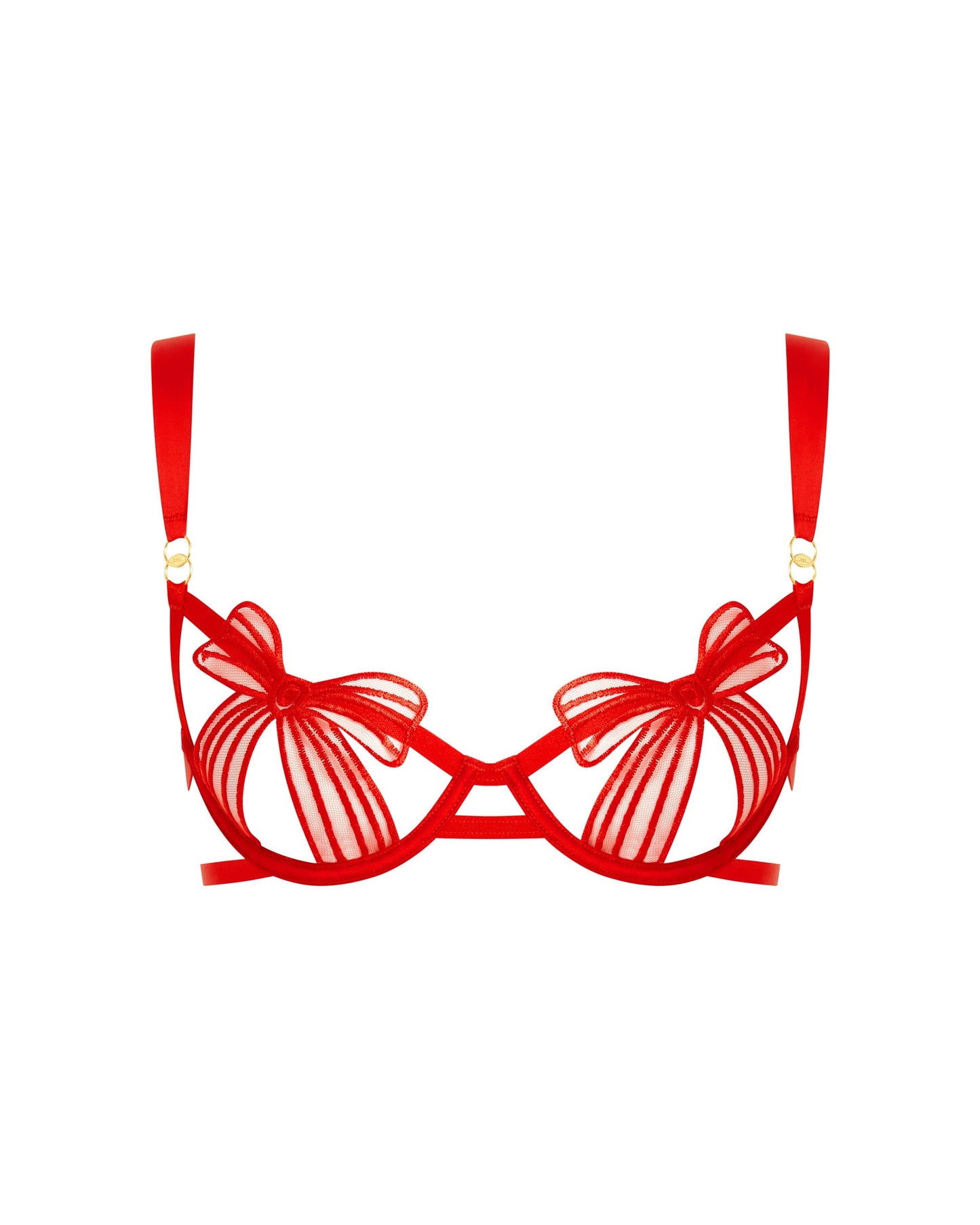  Annabel Wired Bra Red