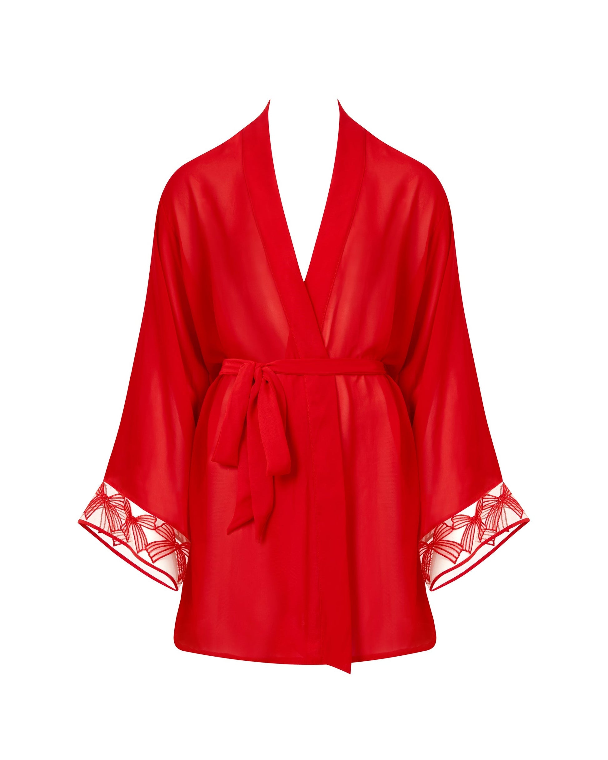  Annabel Kimono Red