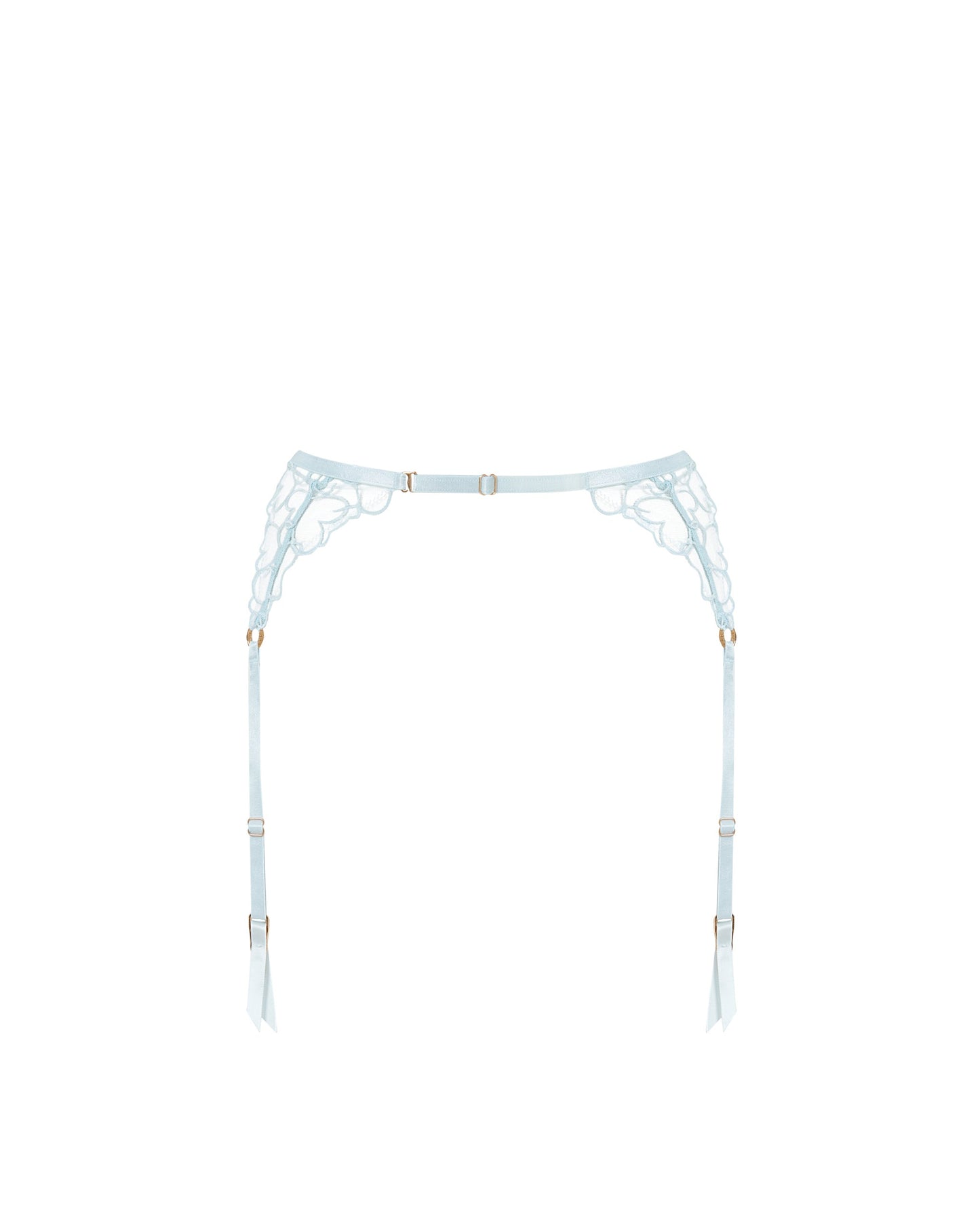  Valentina Garter Belt Ice Water Blue