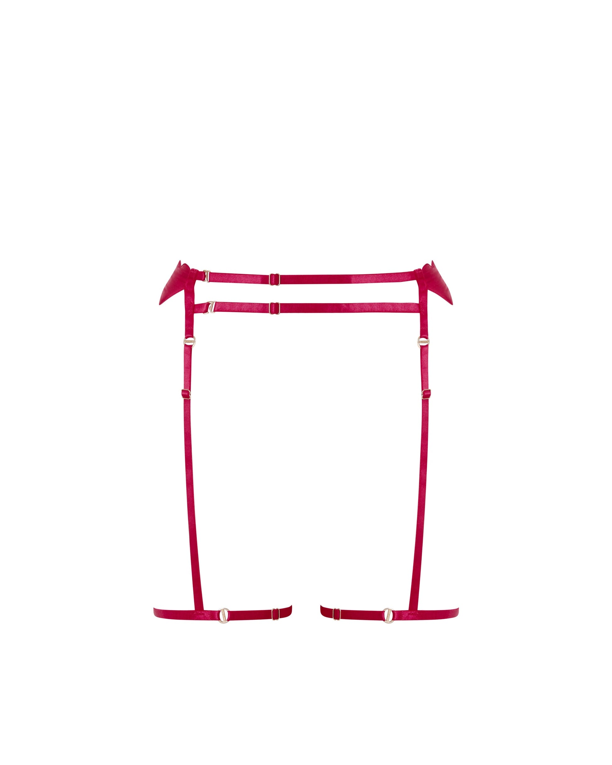  Gia Thigh Harness Pink