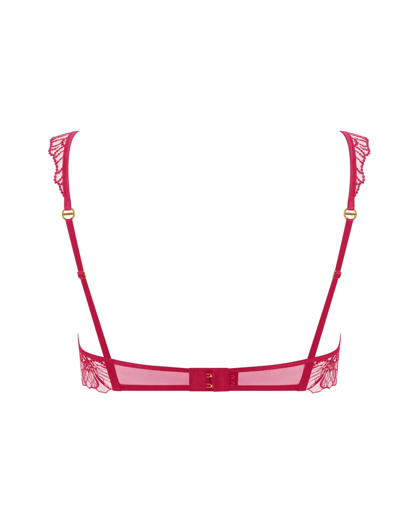  Amarosa Floral Embroidered Bra Pink