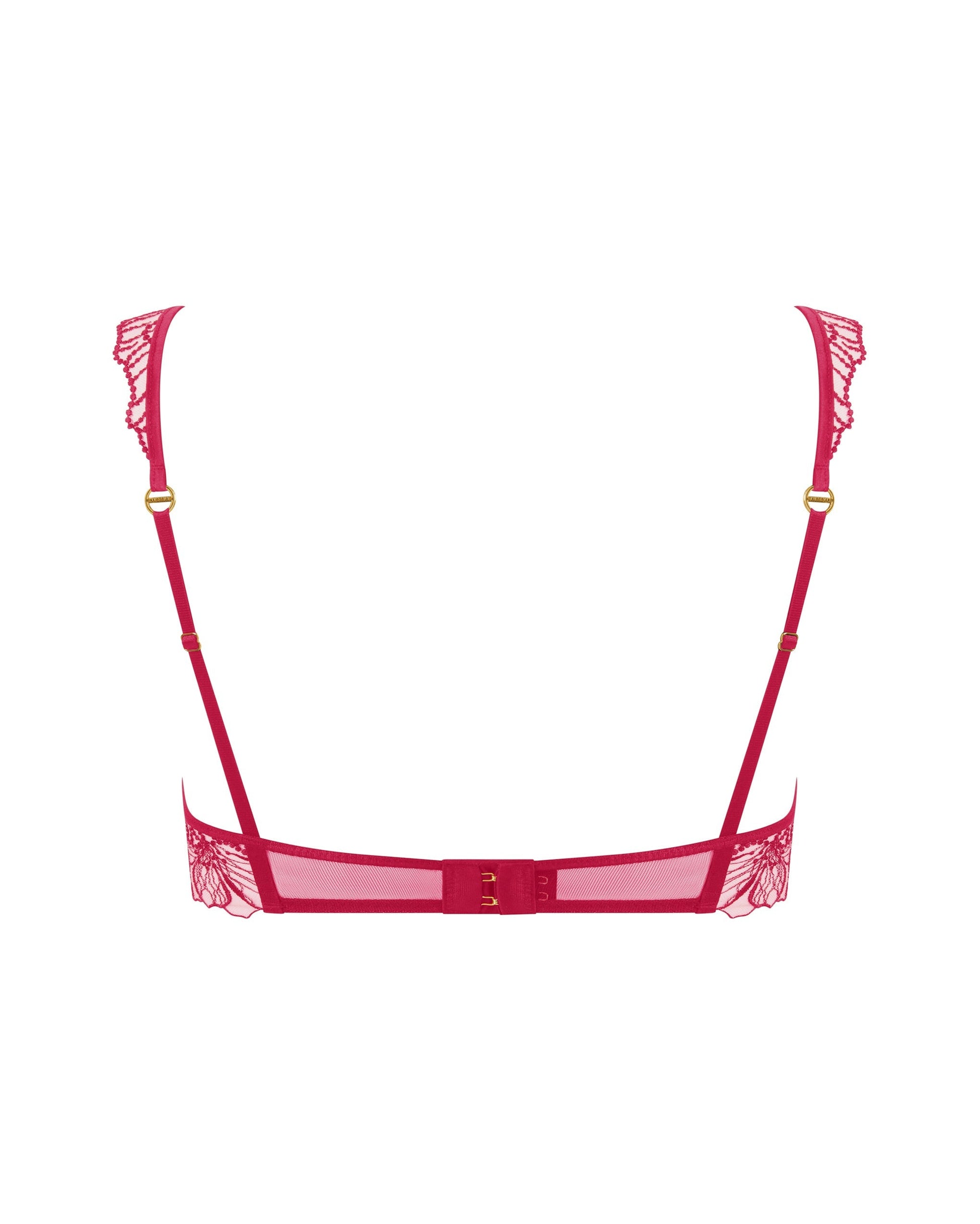  Amarosa Floral Embroidered Bra Pink