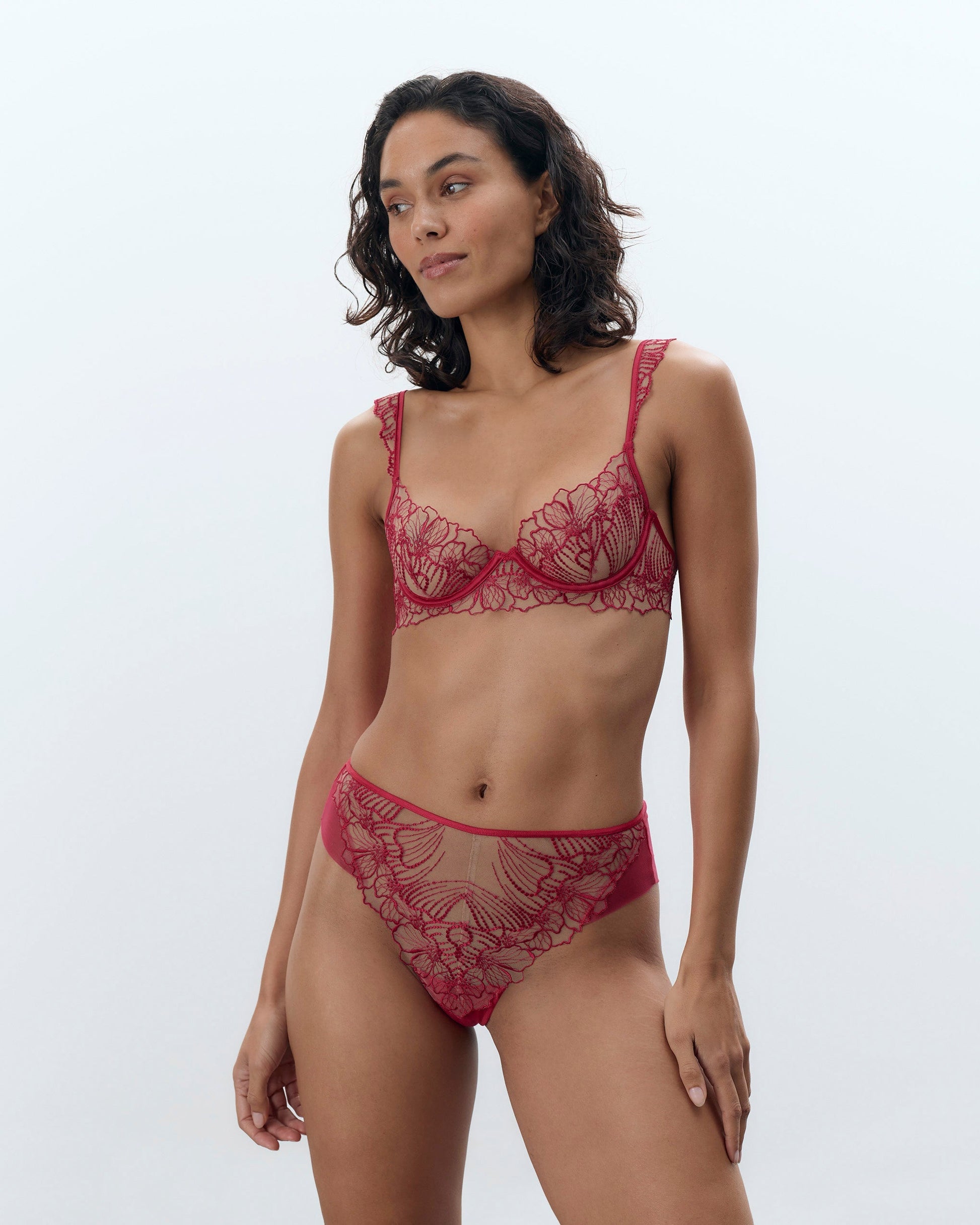  Amarosa High-Waisted Panties Pink
