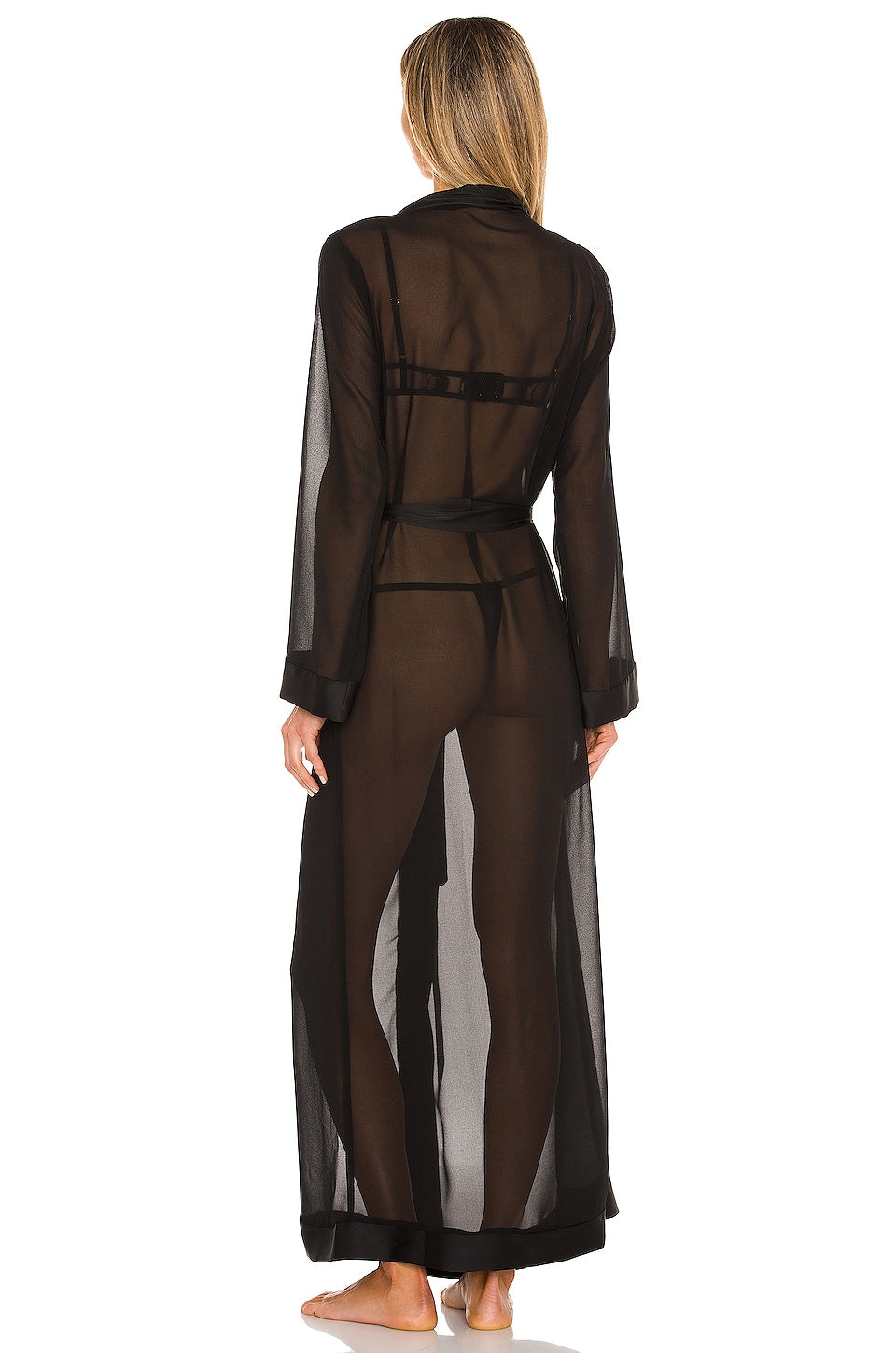 BLUEBELLA Marcella Long Kimono Black