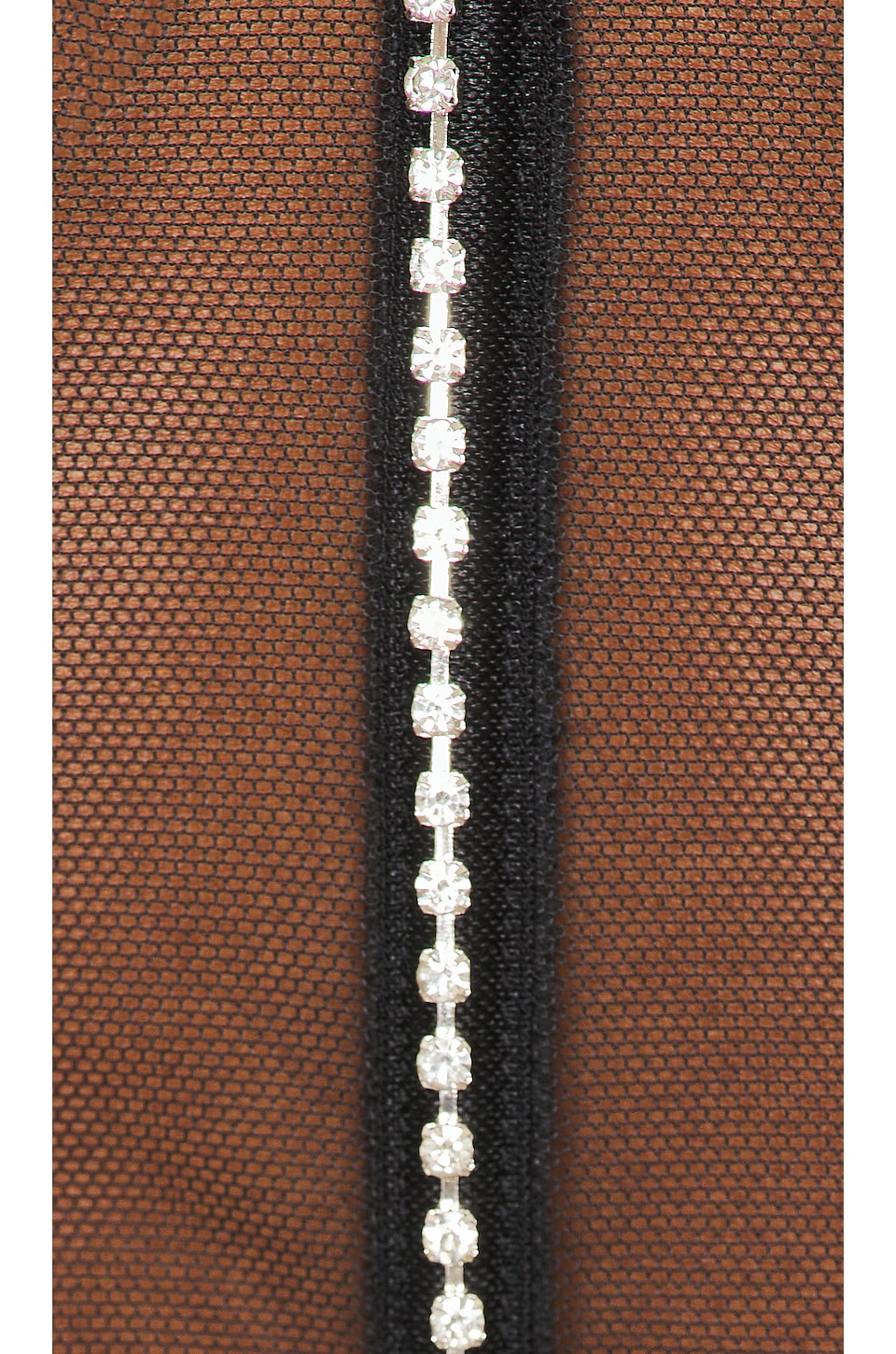 BLUEBELLA Zenn Open Wired Bustier Black & Silver