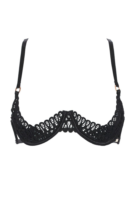 BLUEBELLA Tallulah Open Wired Bra Black