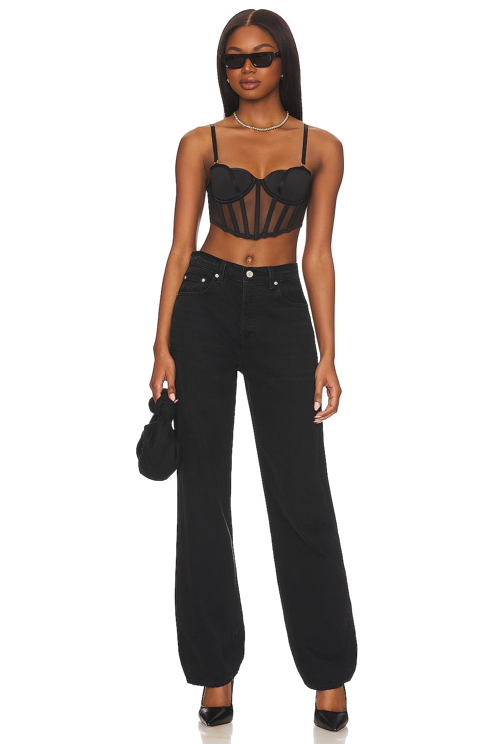 BLUEBELLA Rowan Wired Bustier Black