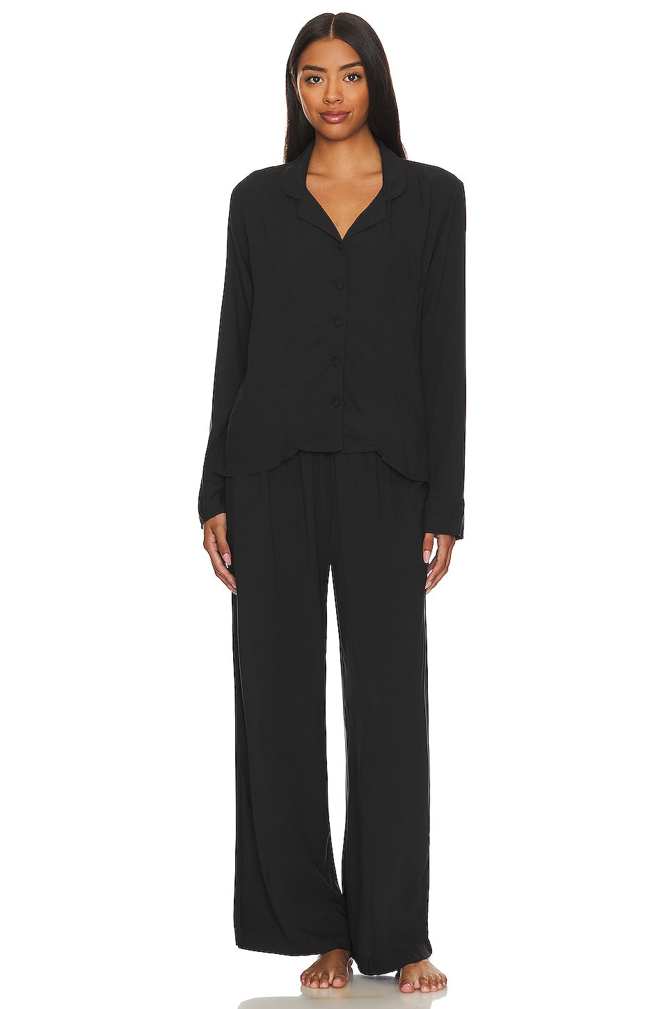 BLUEBELLA Tarcon Long Pajama Set Black