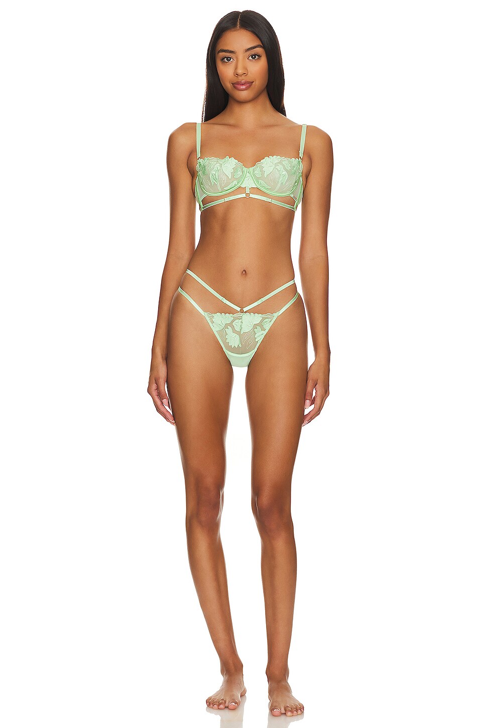 BLUEBELLA Isla Thong Green Ash