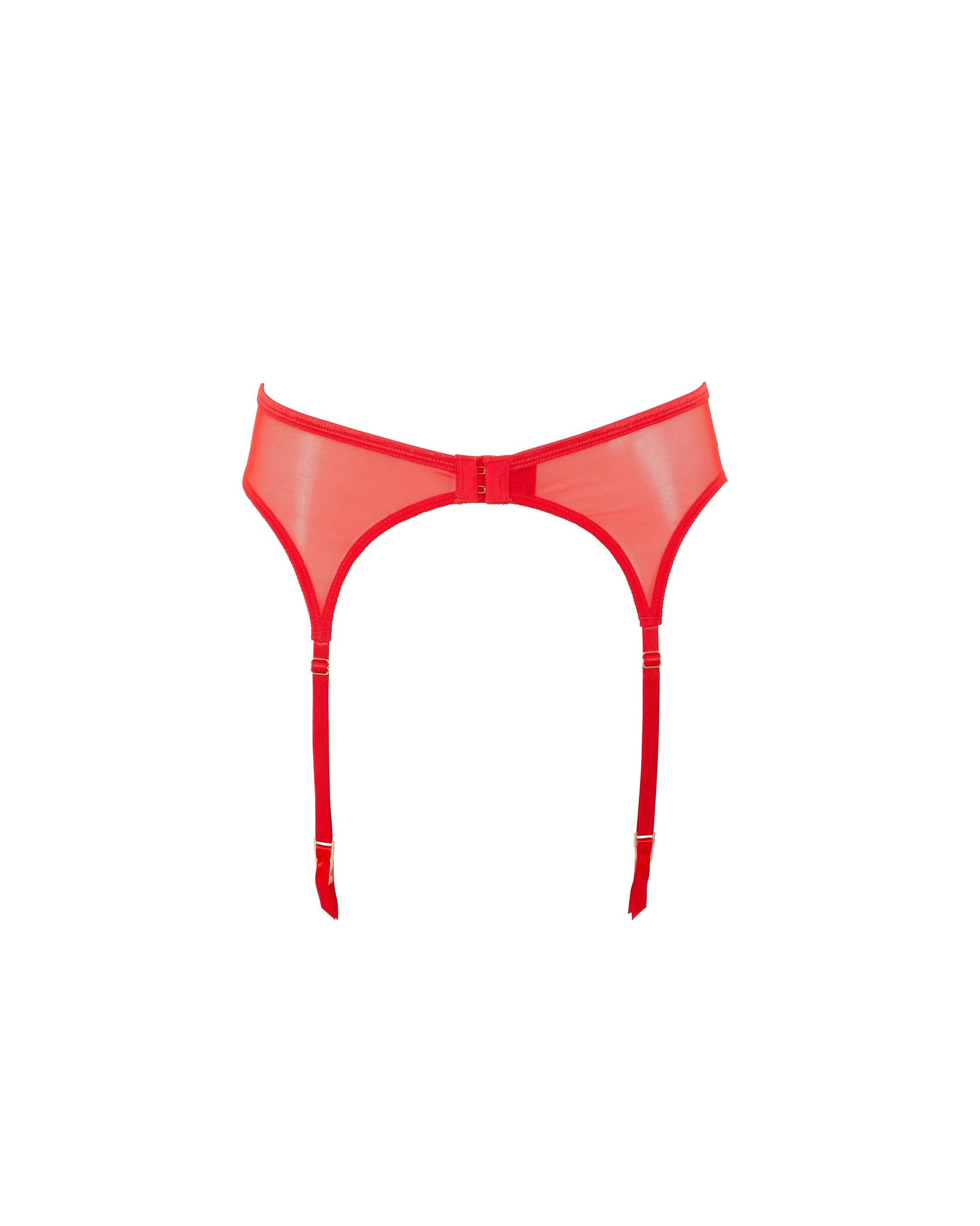  Marseille Garter Belt Red