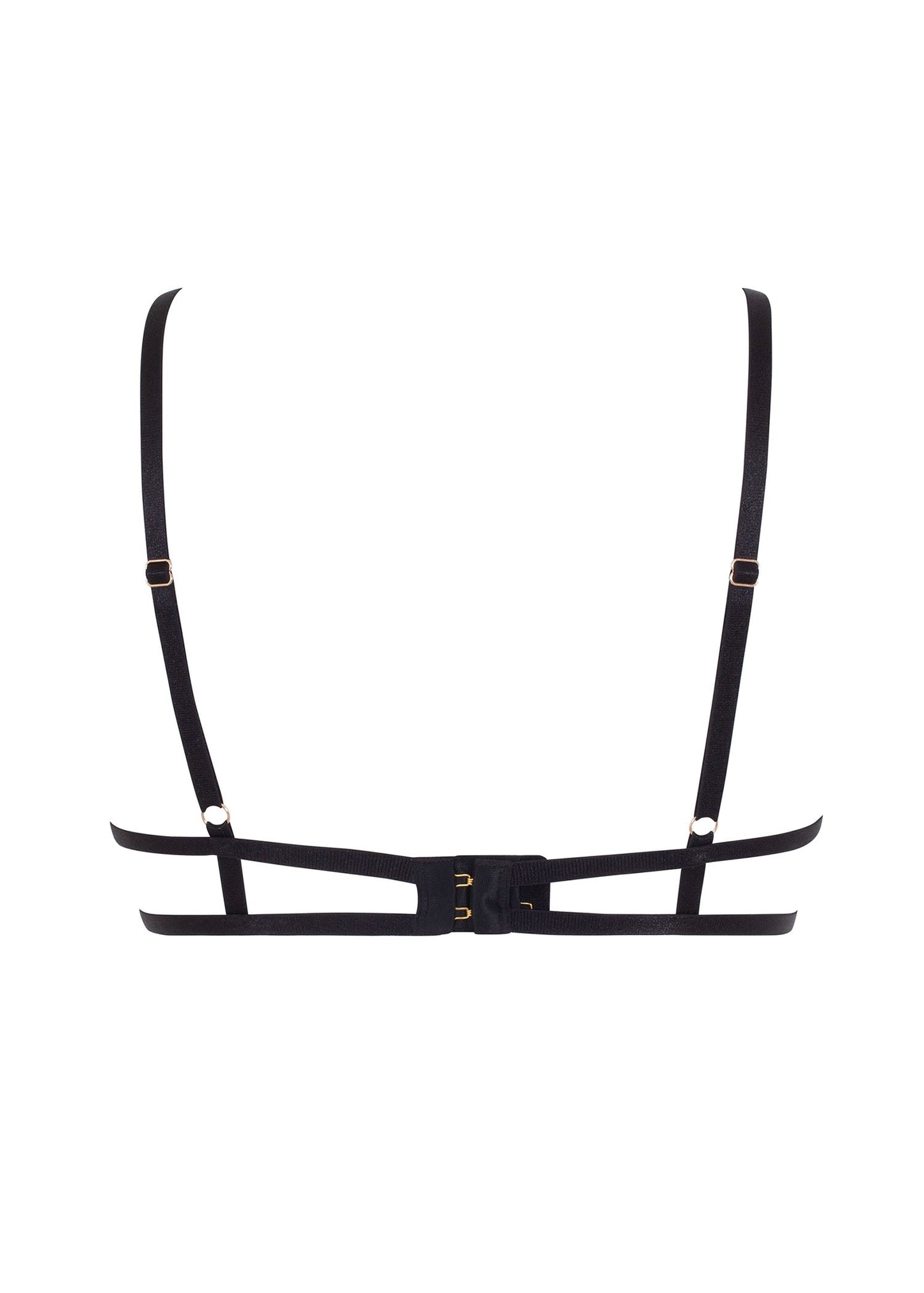 BLUEBELLA Aurora Open Bra (Black/Gold)
