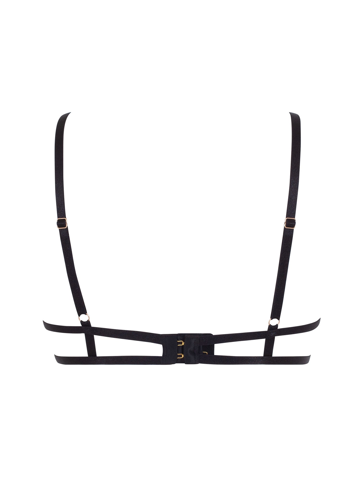 BLUEBELLA Aurora Open Bra (Black/Gold)