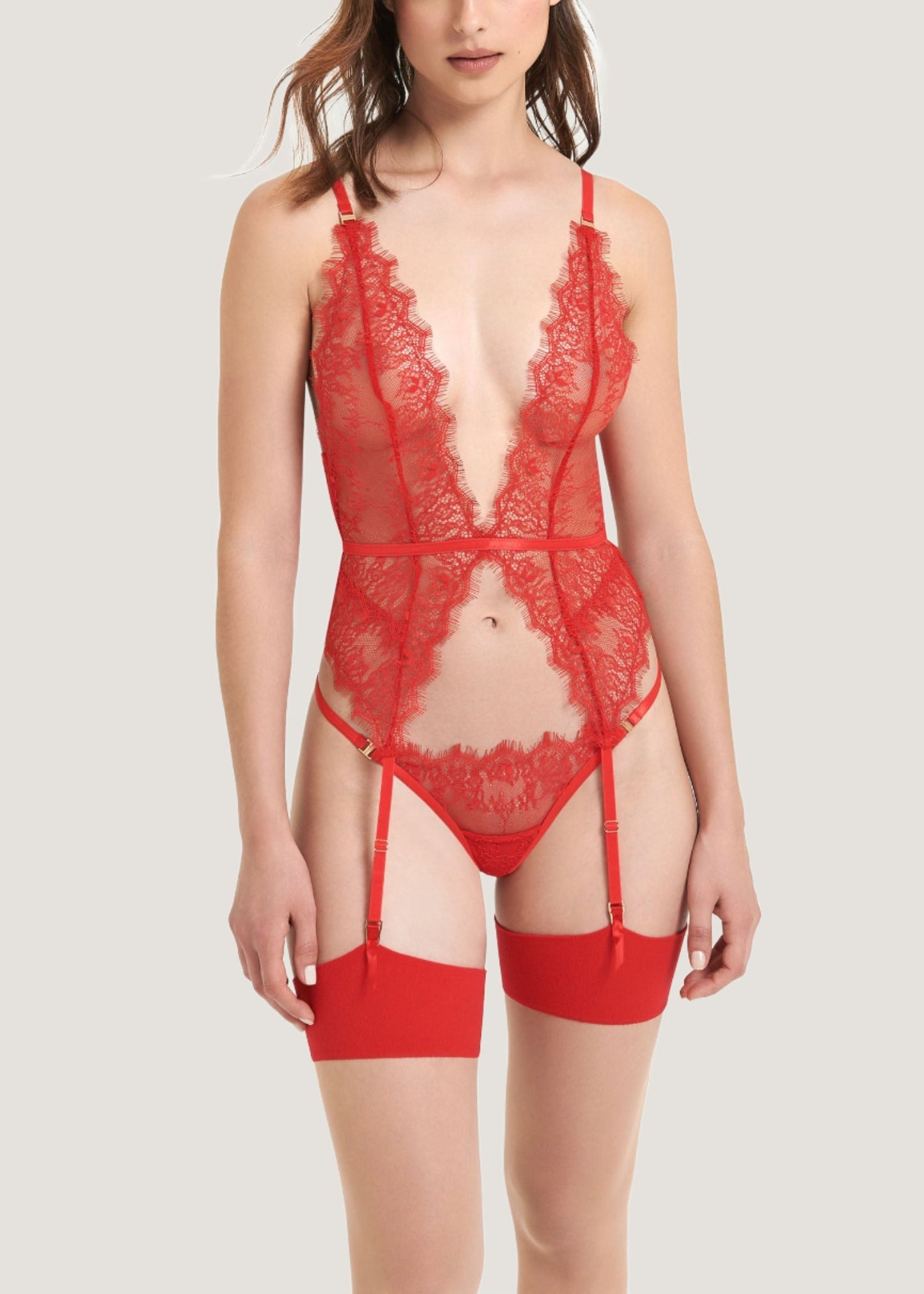 BLUEBELLA Grace Soft Basque (Red)