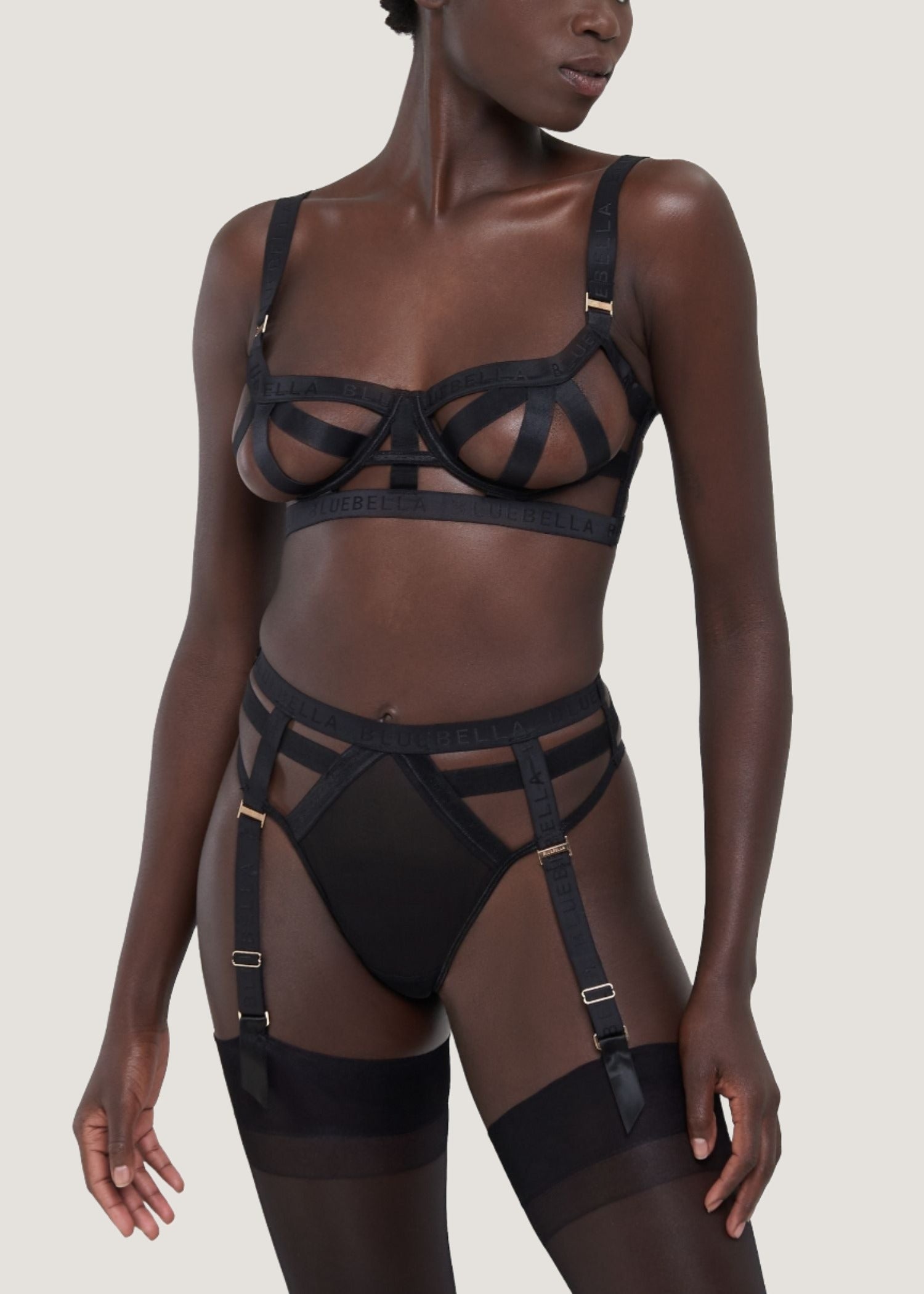 BLUEBELLA Highgate Open Bra (Black)