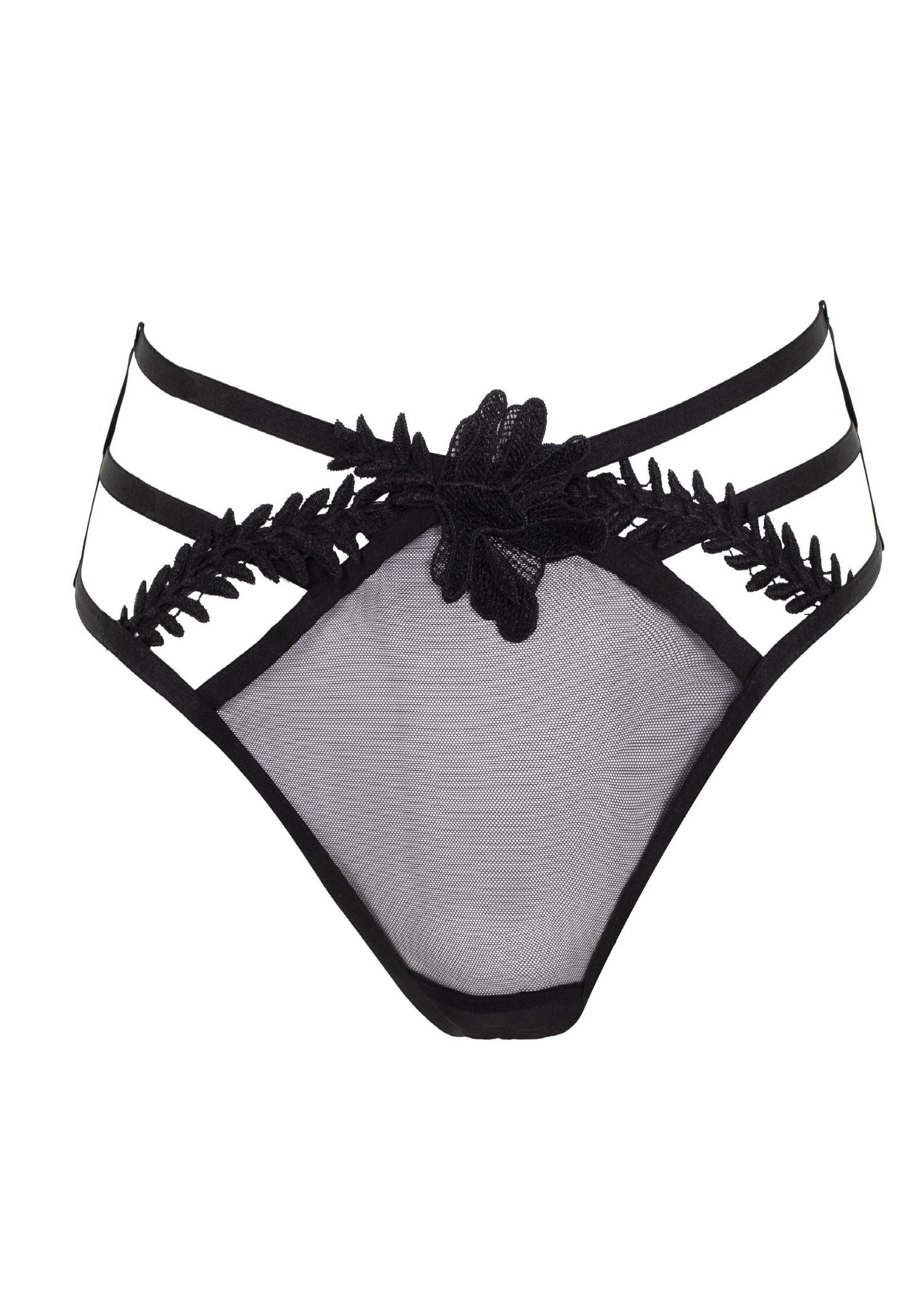 BLUEBELLA Lennon High-Waist Thong (Black)
