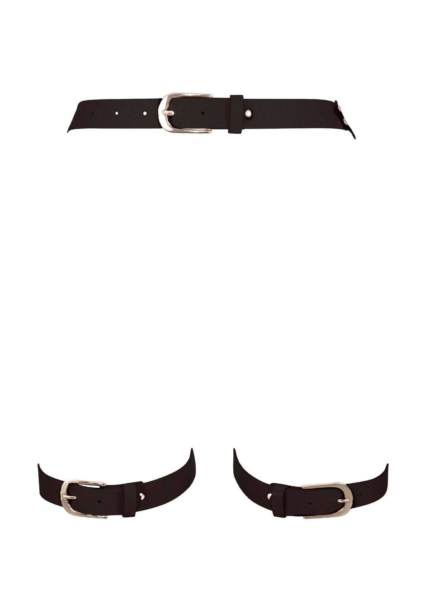 BLUEBELLA Lotus Thigh Harness (Black/Gold)