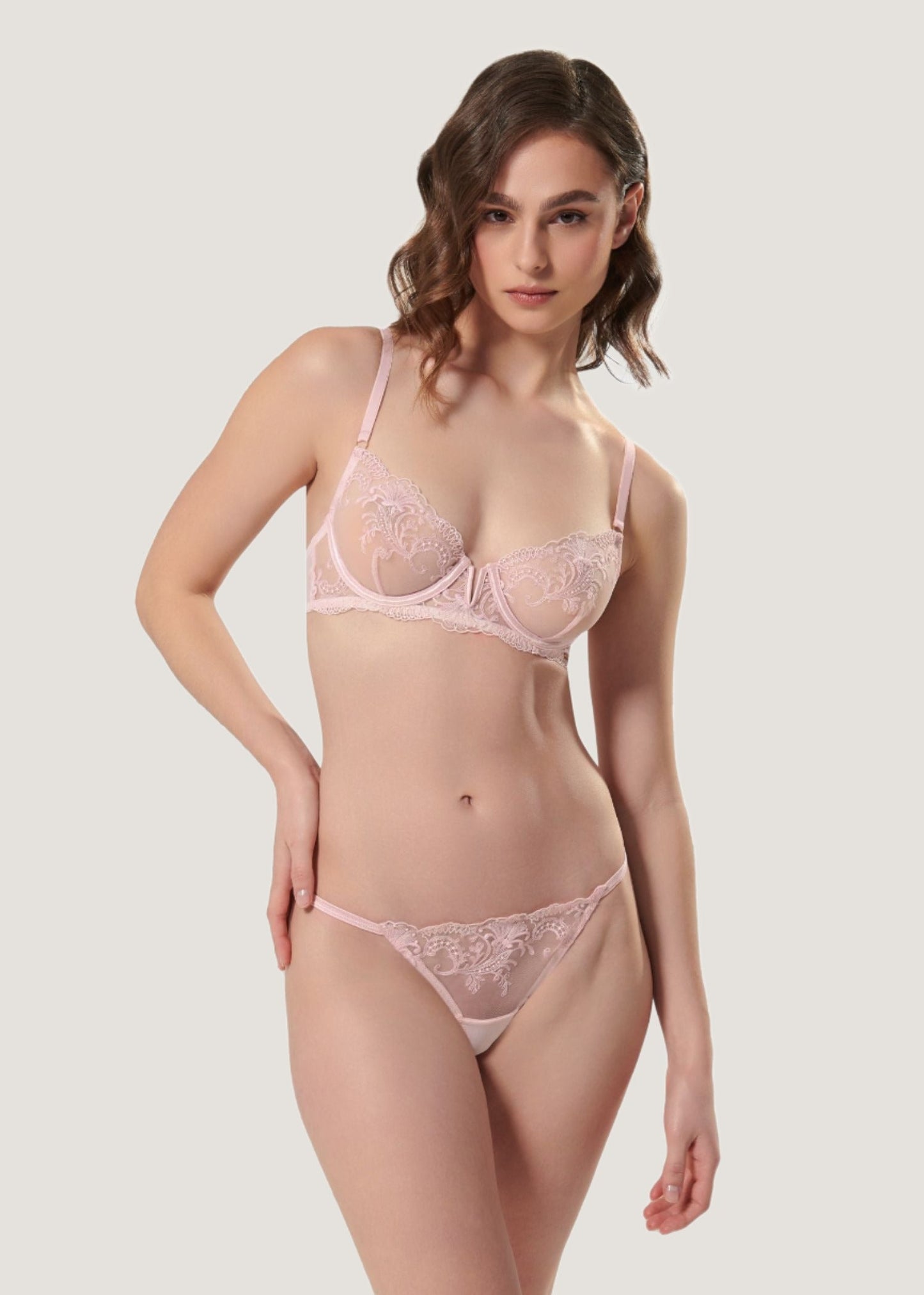 BLUEBELLA Marseille Brief (Pale Pink)