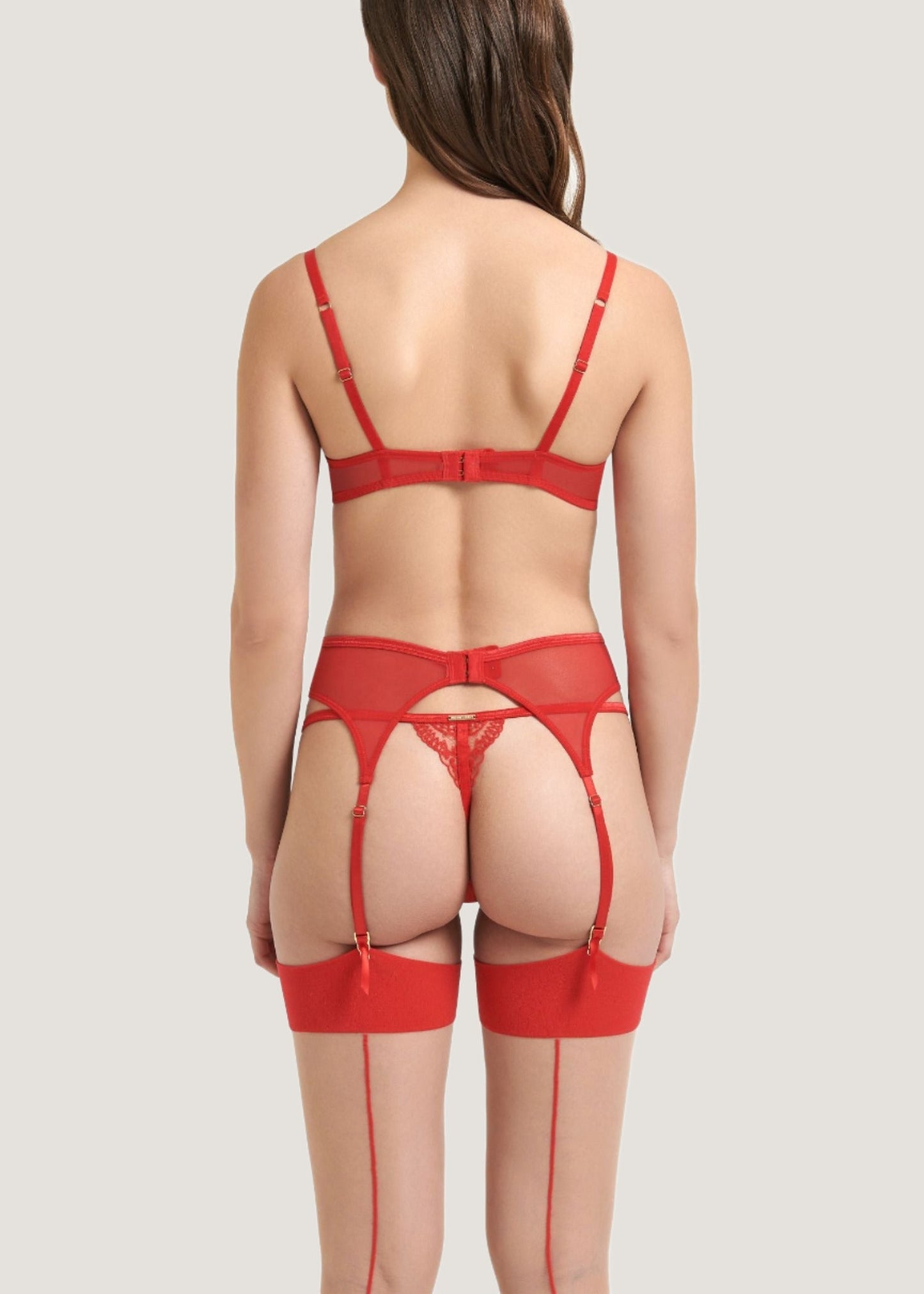 BLUEBELLA Marseille Suspender (Red)