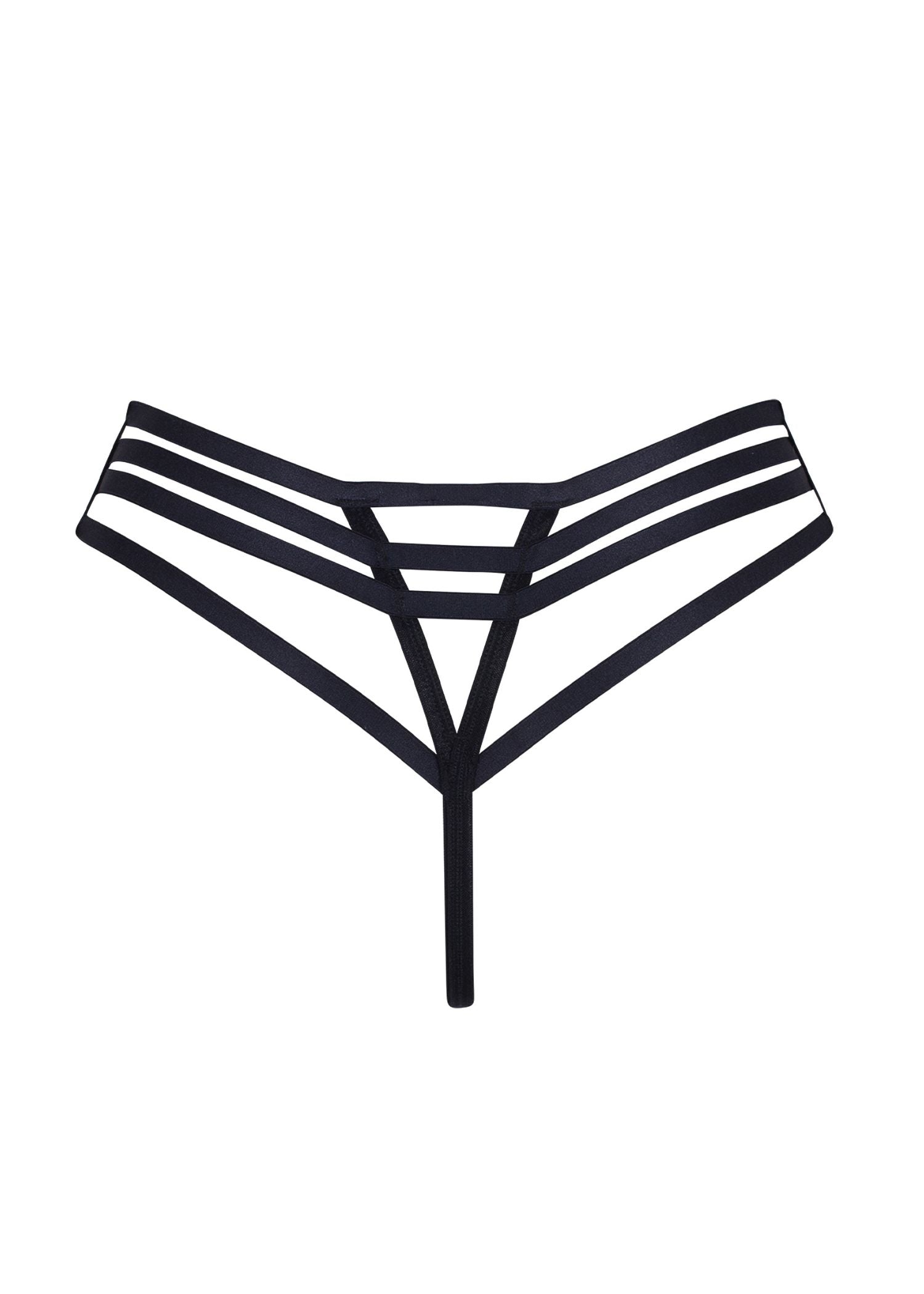BLUEBELLA Ophelia High-Waist Thong (Black)
