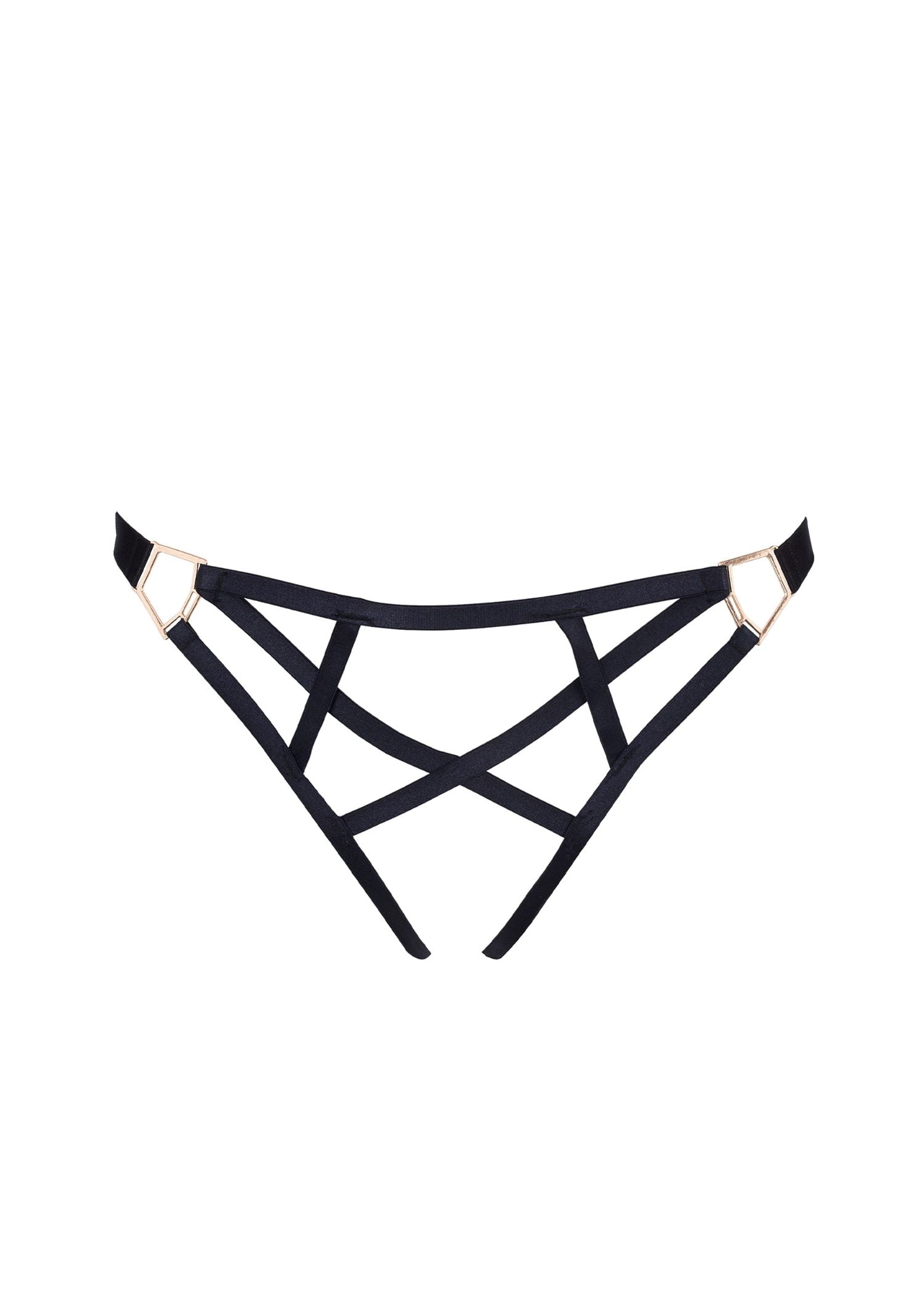 BLUEBELLA Salma Ouvert Brief (Black)