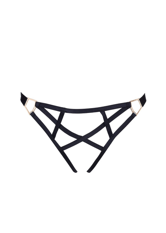 BLUEBELLA Salma Ouvert Brief (Black)