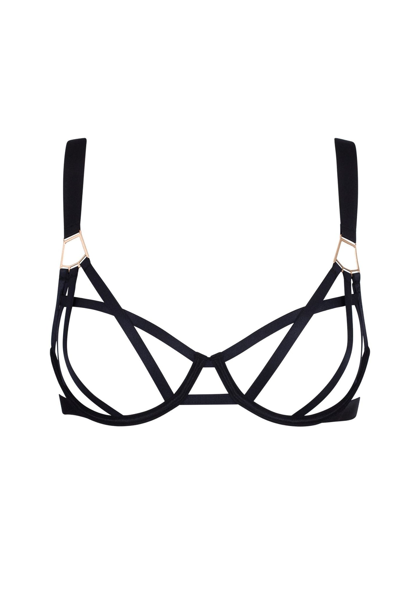 BLUEBELLA Salma Open Wired Bra (Black)