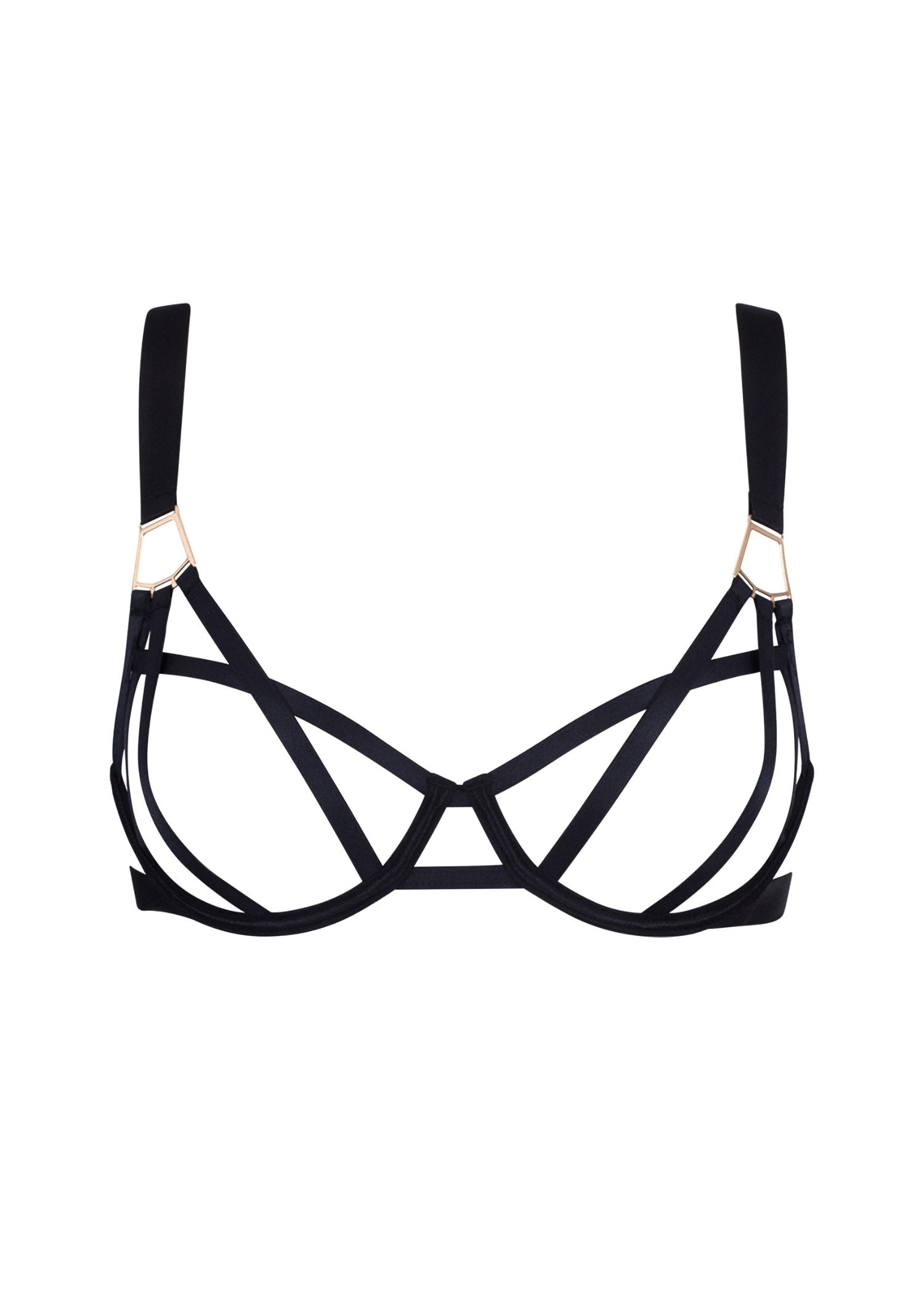 BLUEBELLA Salma Open Wired Bra (Black)