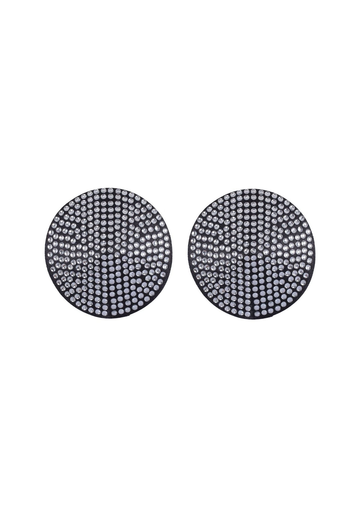 BLUEBELLA Zenn Nipple Pasties (Black/Silver)
