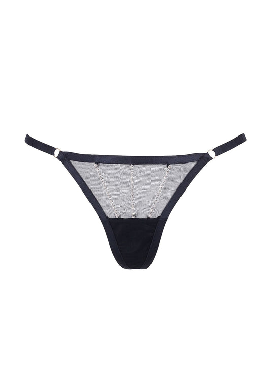 BLUEBELLA Zenn Thong (Black/Silver)
