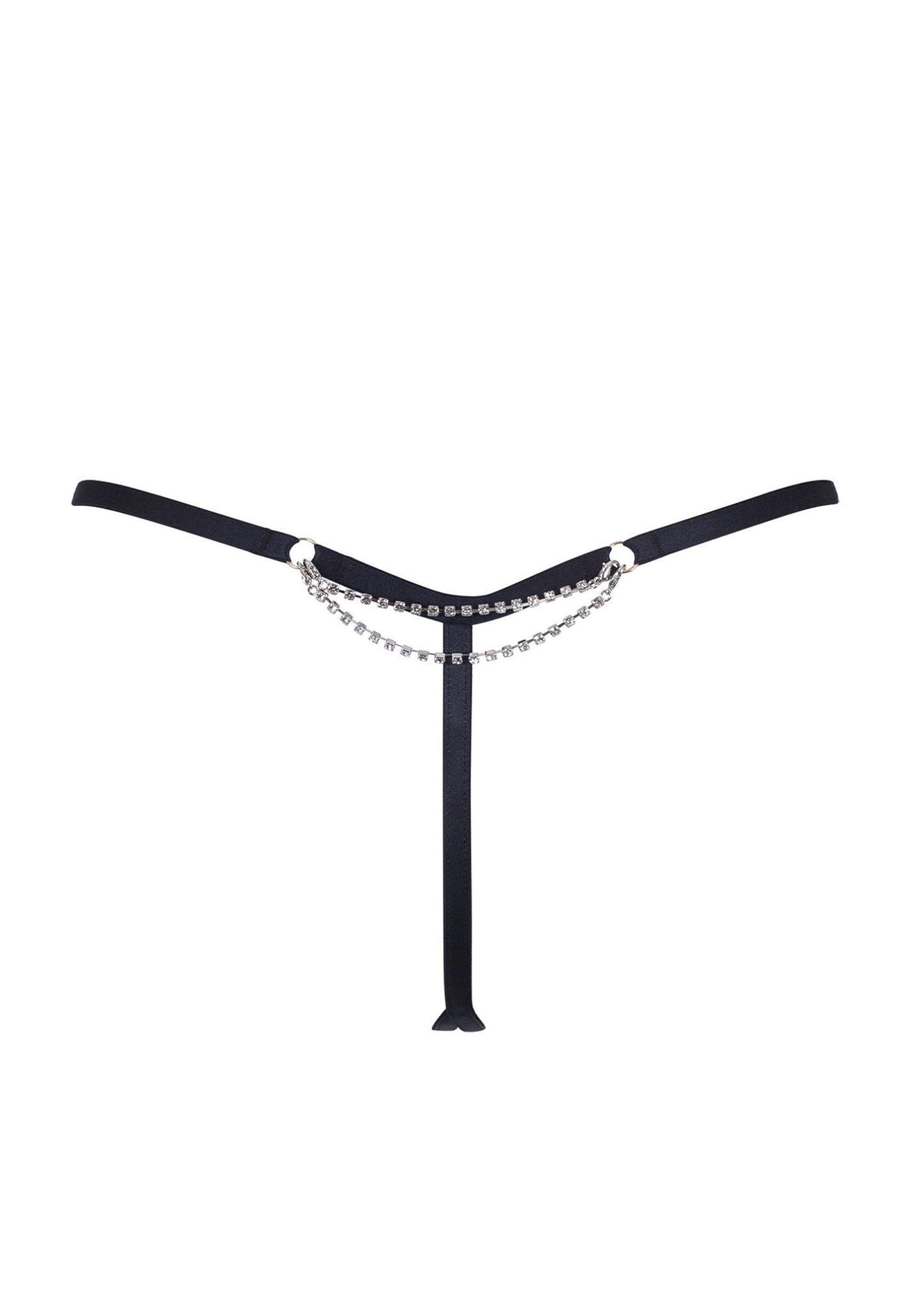 BLUEBELLA Zenn Thong (Black/Silver)